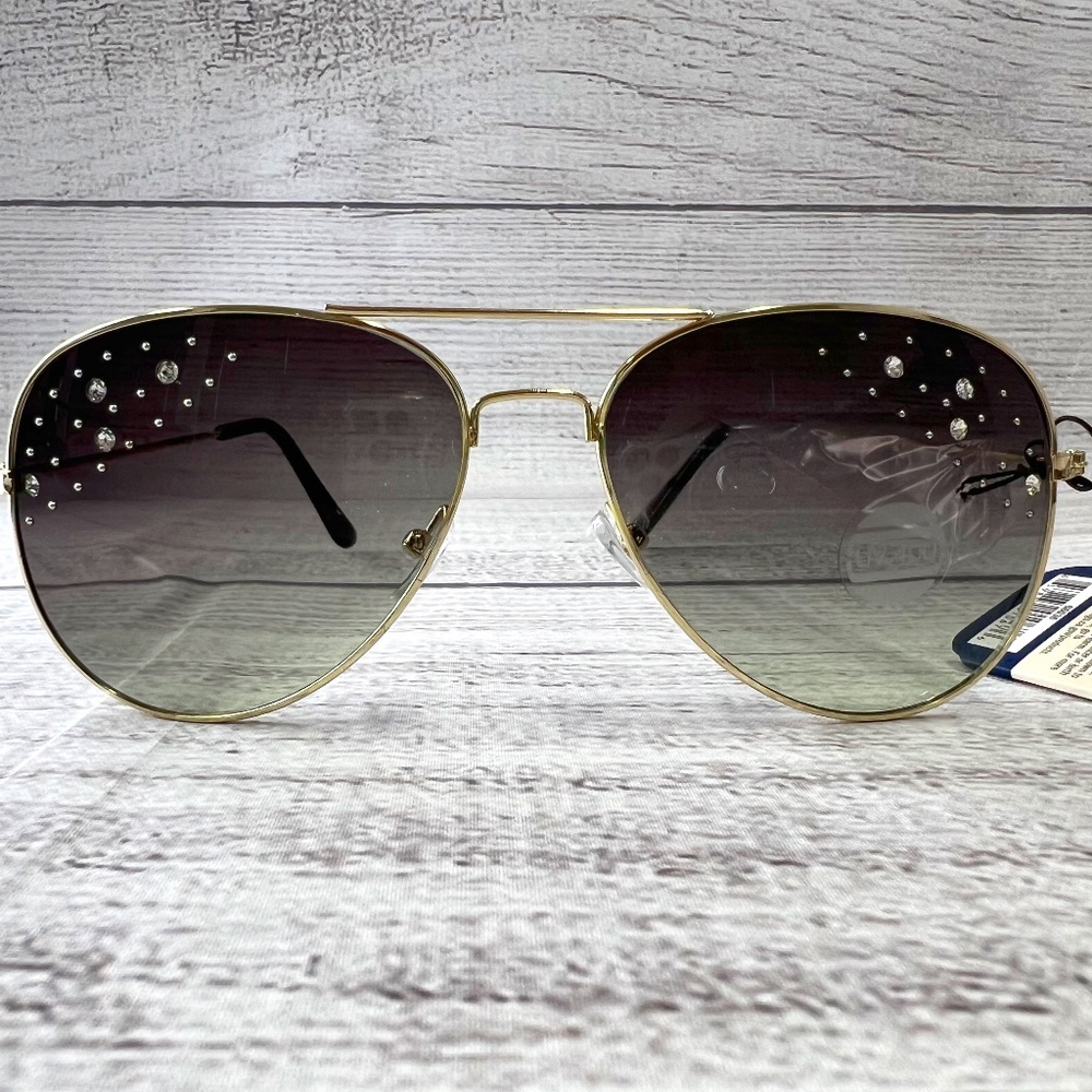 AVIATOR SUNGLASSES GREEN